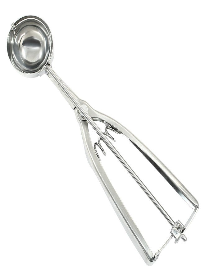 LDEXIN Cookie Scoop 2 Tablespoon, Ice Cream Scoop, 18/8 Stainless Steel, 2 Tbsp/ 30ml / 1 oz Cookie Dough Scoop for Baking, Ice Cream Scooper with Trigger Release(#40) - Image 1